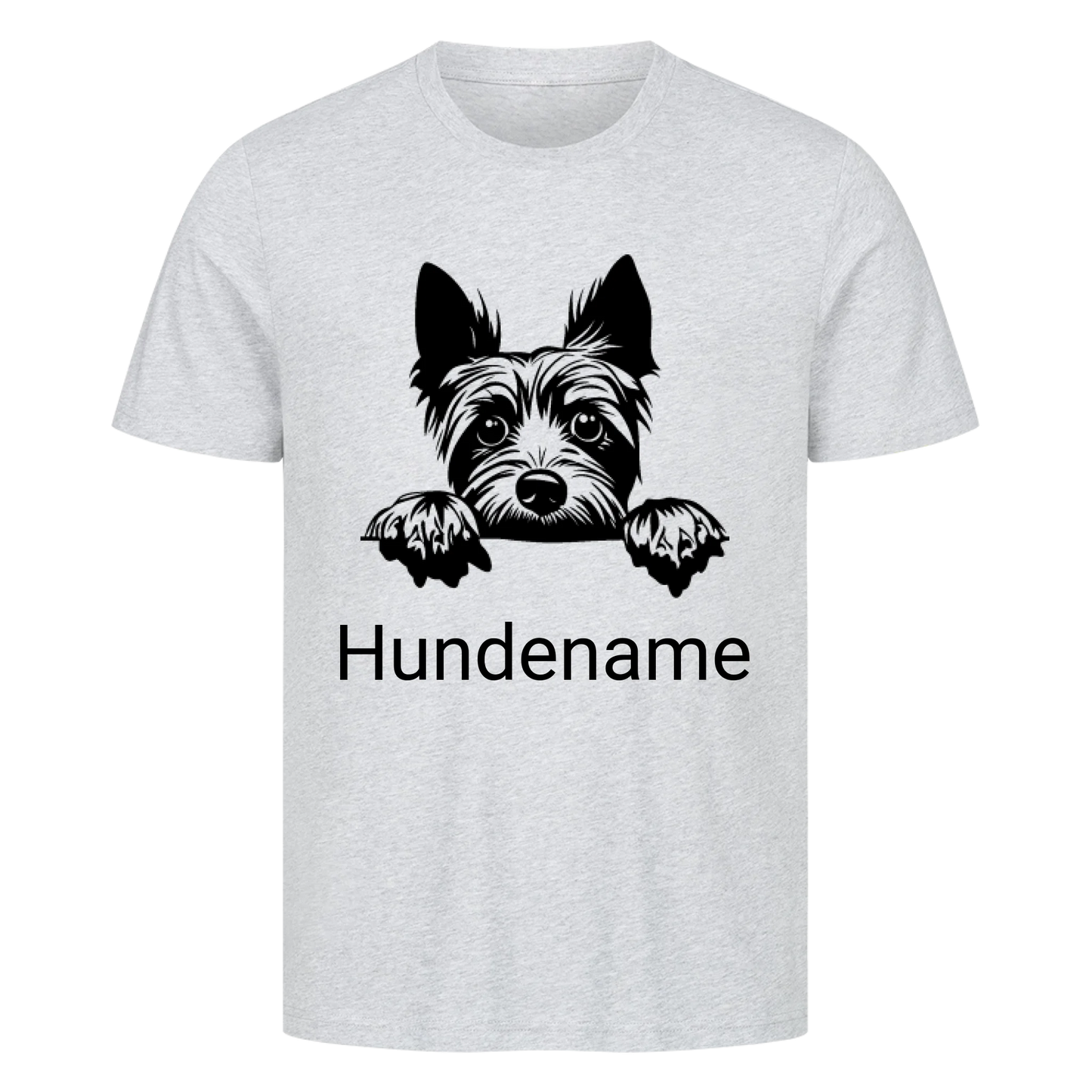Hundekopf und Name, Shirt