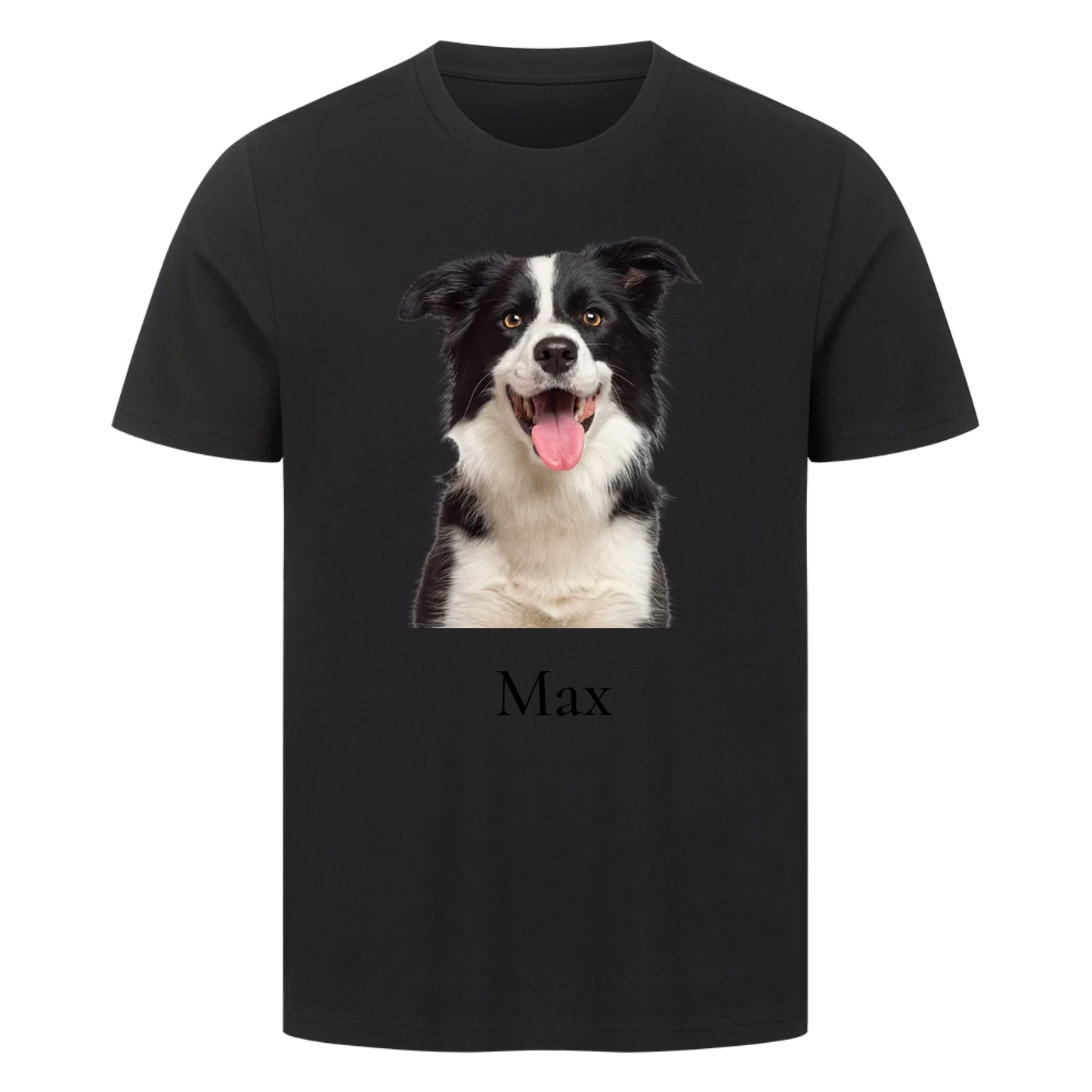 Hundefoto mit Name, Shirt