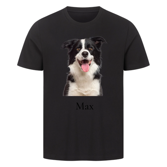 Hundefoto mit Name, Shirt